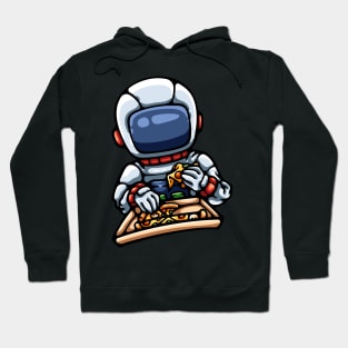 Astronaut Eating Pizza Hoodie